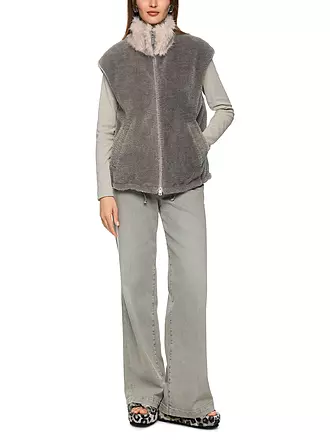 MARC CAIN | Gilet in Felloptik | 